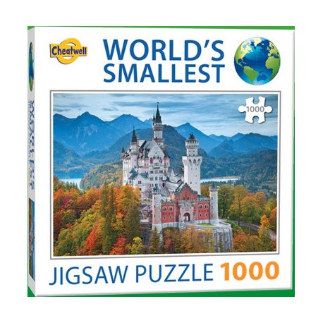 World's Smallest: Neuschwanstein, 1000 pz. Marca Cheatwell. Ref: 13930.