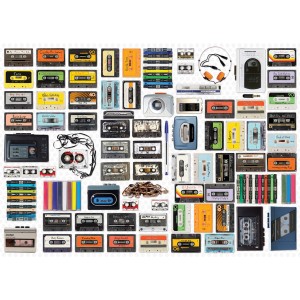 Cassette Player Tin, 550 pz. Marca Eurographics. Ref: 8551-5690. 2