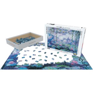 Water lilies, Puzzle Horizontal, 1000 pz. Marca Eurographics. Ref: 6000-4366. 2