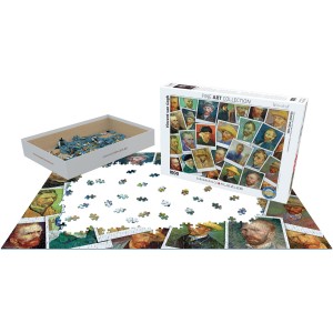 Van Gogh Selfies, Puzzle Horizontal, 1000 pz. Marca Eurographics. Ref: 6000-5308. 2