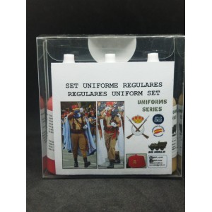 Set de 3 Acrilicos, Set Uniforme Regulares. Bote 17 ml. Marca BMR MODELS. Ref: SETFREGULARES. 2