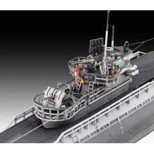 German Submarine Type IX C-40 U190. Escala: 1:144. Marca: Revell. Ref: 05167. 2