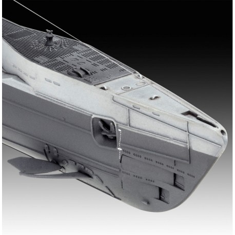 German Submarine Type IX C-40 U190. Escala: 1:144. Marca: Revell. Ref: 05167.