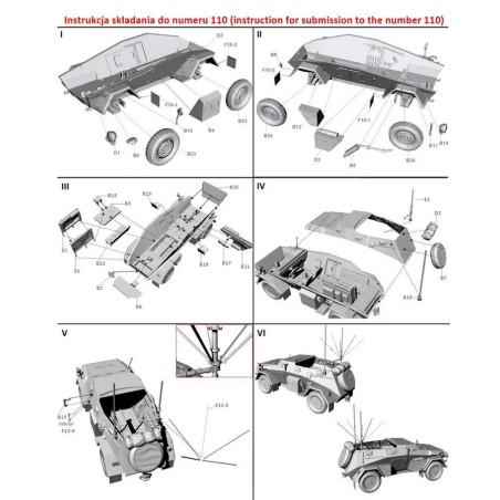 Sd.Kfz. 247 Ausf. B (4 Rad) with radio. Escala 1:72. Marca CSM. Ref: 72110.