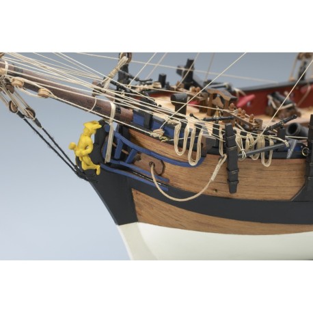 H.M. Bomb Vessel Granado 1742,  Escala 1:64. Marca Amati. Ref: 130002.