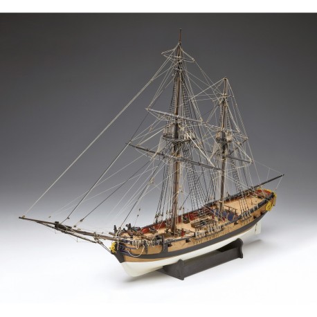 H.M. Bomb Vessel Granado 1742,  Escala 1:64. Marca Amati. Ref: 130002.