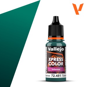Acrílico Game Xpress Color, Turquesa Herético. NEW. Bote 18 ml. Marca Vallejo. Ref: 72.481, 72481.
