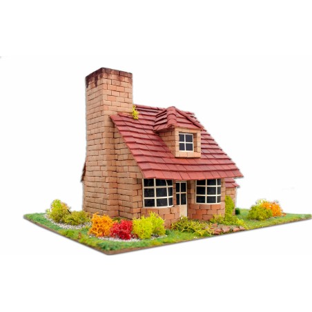 Kit de construcción de cerámica Rural House 1. Marca Keranova. Ref: 30227.
