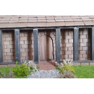 Kit de construcción de cerámica, Iglesia de Santa Coloma (Andorra). Marca Keranova. Ref: 30117. 2