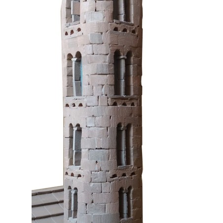 Kit de construcción de cerámica, Iglesia de Santa Coloma (Andorra). Marca Keranova. Ref: 30117.
