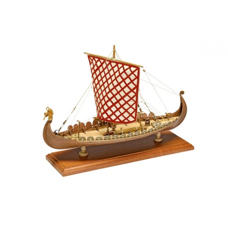 Nave Vikinga Drakkar. Escala 1:50. Marca Amati. Ref: 140601, 1406/01.