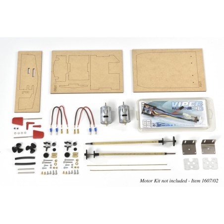 Kit de Grand Banks, Classic Yacht. Escala 1:20. Marca Amati. Ref: 1607.