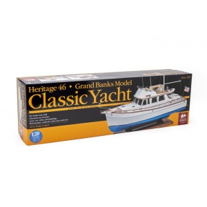 Kit de Grand Banks, Classic Yacht. Escala 1:20. Marca Amati. Ref: 1607. 2