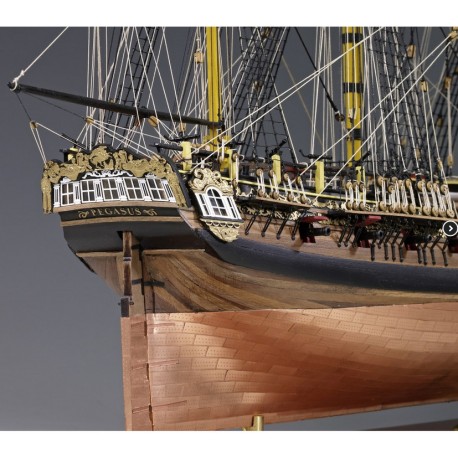 HMS Pegasus, 1776. Escala 1:64. Marca Amati. Ref: 130005, 1300/05.