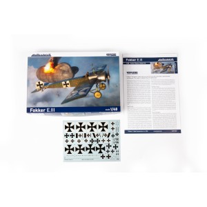 Fokker E. III, Serie Weekend. Escala 1:48. Marca Eduard Ref: 8419. 2