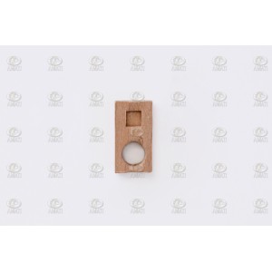 Topes de mastil ingles, 13 mm. Paquete de 20 unidades. Marca Amati. Ref: 4298/02.