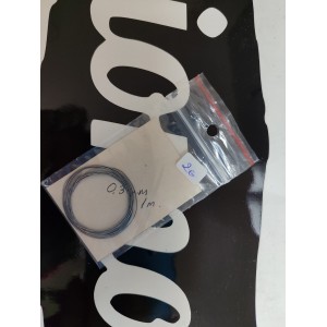Redondo Acero 4 mm, Longitud 1m. Marca Dismoer. Ref: 33387. 2