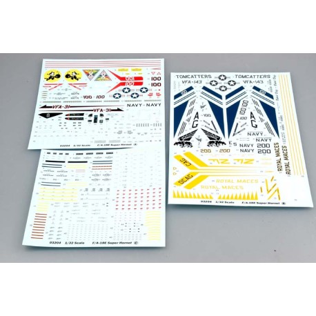 FA18E Super Hornet. Escala 1:32. Marca Trumpeter. Ref: 03204.