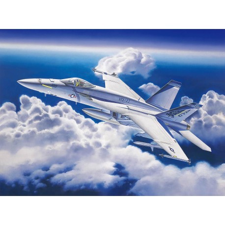 FA18E Super Hornet. Escala 1:32. Marca Trumpeter. Ref: 03204.