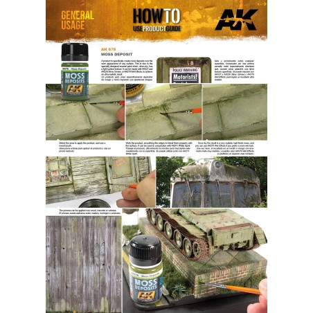 MUSGO ACUMULADO. Bote de 35 ml. Marca AK Interactive. Ref: AK676.