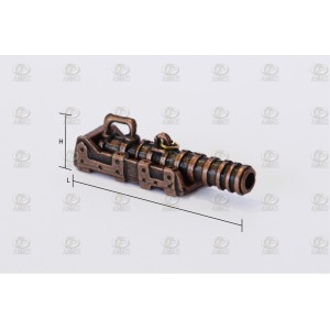 Cañón Español con Carro, 22mm. 1 ud. Marca Amati. Ref: 419022, 4190/22. 2