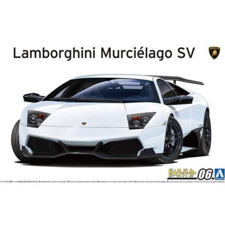 Lamborghini Murcielago SV. Escala 1:24. Marca Aoshima. Ref: 059012