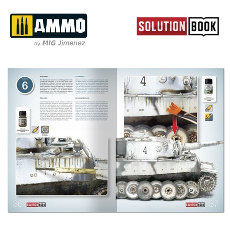 SOLUTION BOX MINI 17 - Vehículos Alemanes Invernales de la WWII. Marca Ammo of Mig Jimenez. Ref: AMIG7901.