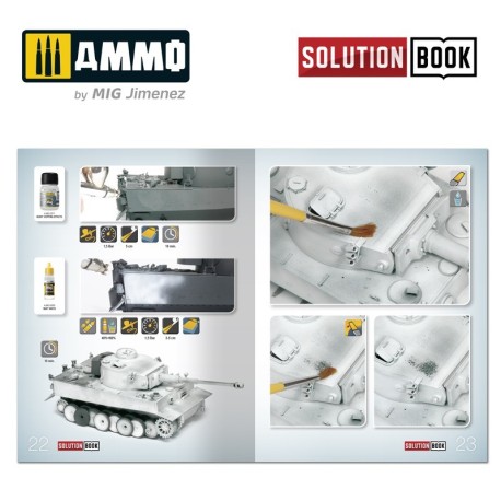 SOLUTION BOX MINI 17 - Vehículos Alemanes Invernales de la WWII. Marca Ammo of Mig Jimenez. Ref: AMIG7901.