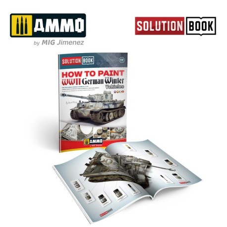 SOLUTION BOX MINI 17 - Vehículos Alemanes Invernales de la WWII. Marca Ammo of Mig Jimenez. Ref: AMIG7901.