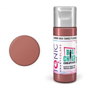 IONIC Piel Curtida. Nueva Fórmula. Bote 20 ml. Marca Ammo by Mig Jimenez. Ref: IONIC-0034.