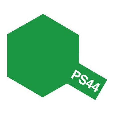 Spray TRANSLUCENT GREEN Polycarbonate ( 86044 ). Bote 100 ml. Marca Tamiya. Ref: PS-44, PS44.