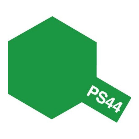Spray TRANSLUCENT GREEN Polycarbonate ( 86044 ). Bote 100 ml. Marca Tamiya. Ref: PS-44, PS44.