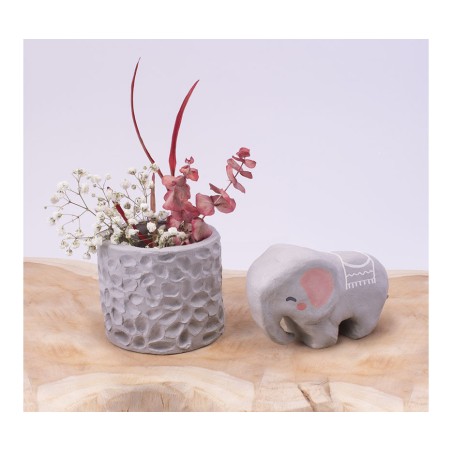 AIR DRY CLAY Pastilla pasta modelar endurecible al aire 250 g Gris. Marca JOVI. Ref: 83G.