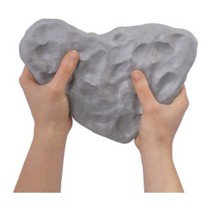 AIR DRY CLAY Pastilla pasta modelar endurecible al aire 250 g Gris. Marca JOVI. Ref: 83G. 2