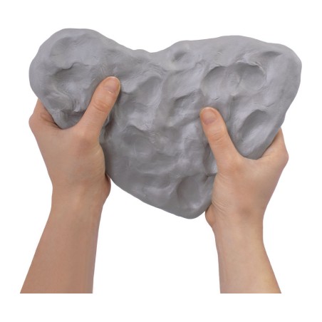 AIR DRY CLAY Pastilla pasta modelar endurecible al aire 250 g Gris. Marca JOVI. Ref: 83G.