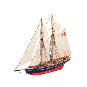 Kit de madera Everships Barco Serie Maciza, Bluenose II. Escala 1:135.Marca Everships. Ref: 498003. 2