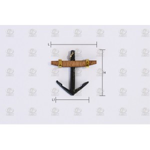 Ancla Española, 20mm. 1 ud. Marca Amati. Ref: 401520, 401520. 2