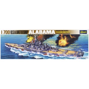 U.S.A. BattleShip South Dakota. Escala: 1:700. Marca: Hasegawa. Ref: 607.