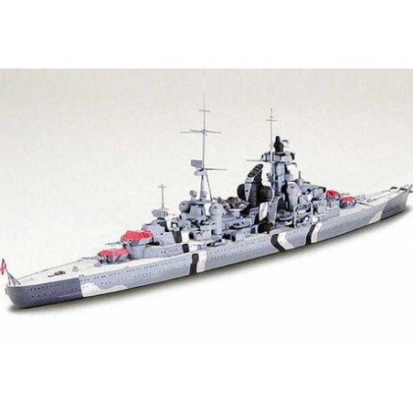 German Heavy Cruiser Prinz Eugen. Escala: 1:700. Marca: Tamiya. Ref: 31805.