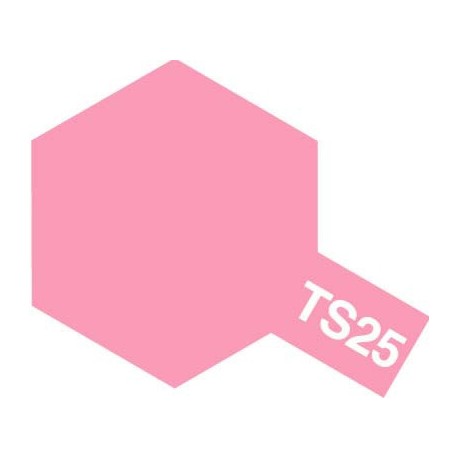 Spray Pink. Bote 100 ml. Marca Tamiya. Ref: TS-25, TS25.