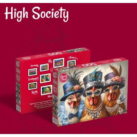 High Society, 500 pz. Marca Cherry Pazzi. Ref: 20258.