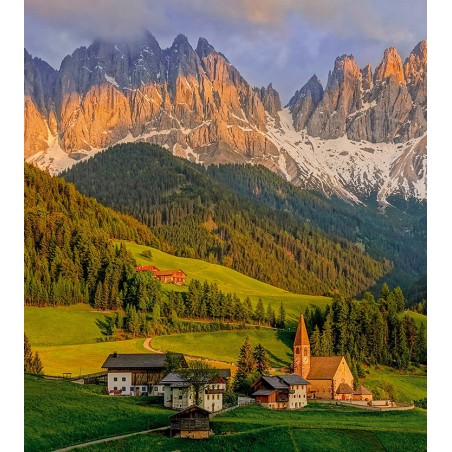 Santa Maddalena, Dolomites, 1000 pz. Marca Cherry Pazzi. Ref: 30028.
