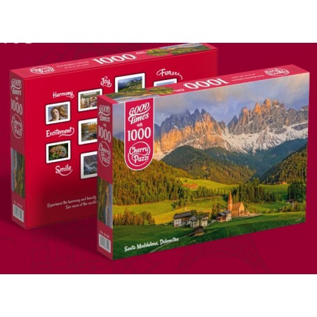 Santa Maddalena, Dolomites, 1000 pz. Marca Cherry Pazzi. Ref: 30028.