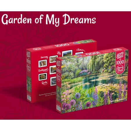 Garden of My Dreams, 1000 pz. Marca Cherry Pazzi. Ref: 30486.