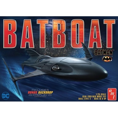 Coche Batmobile 1989. Escala 1:25. Marca Amt. Ref: AMT935/12.