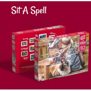 Sit A Spell, 1000 pz. Marca Cherry Pazzi. Ref: 30585. 2