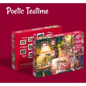 Poetic Teatime, 1000 pz. Marca Cherry Pazzi. Ref: 30592. 2