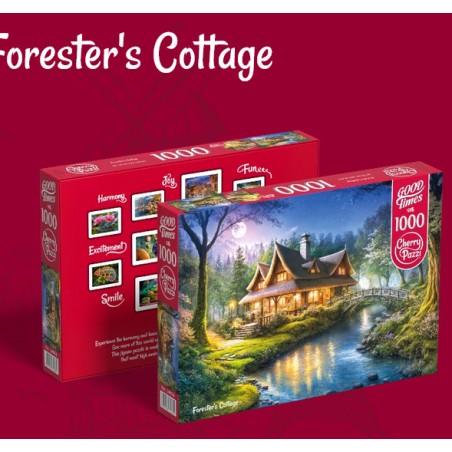 Forester's Cottage, 1000 pz. Marca Cherry Pazzi. Ref: 30684.