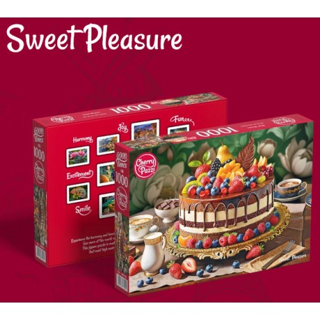 Sweet Pleasure, 1000 pz. Marca Cherry Pazzi. Ref: 30905.