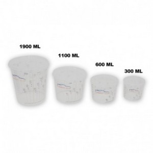Vaso de Precipitado con Tapa, 600ML. Marca NAZZA. Ref: VASO. 2